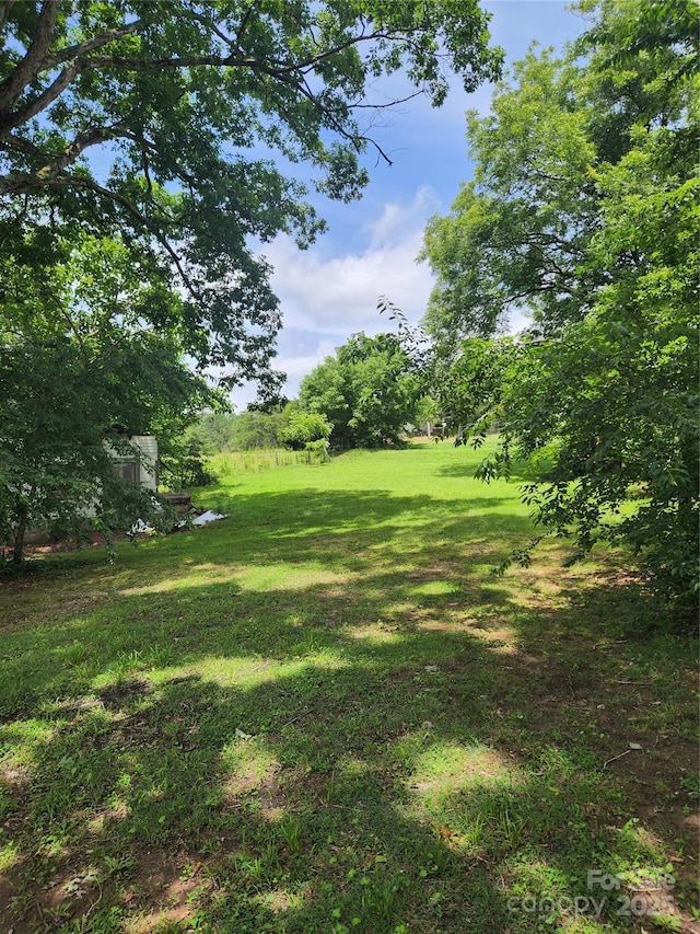 423 Tot Dellinger Rd, Cherryville, NC 28021 - view of green lawn
