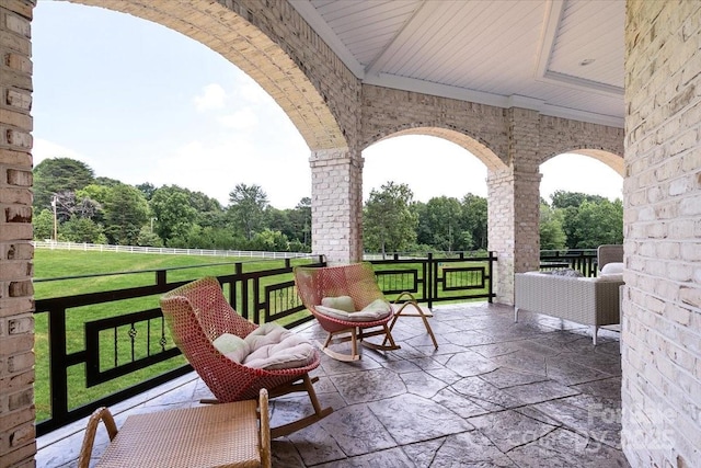7068 Denison Rd, Summerfield, NC 27358 - view of patio