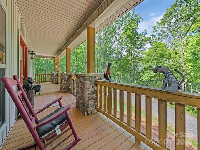 389 Manna Way, Sylva, NC 28779 - view of porch