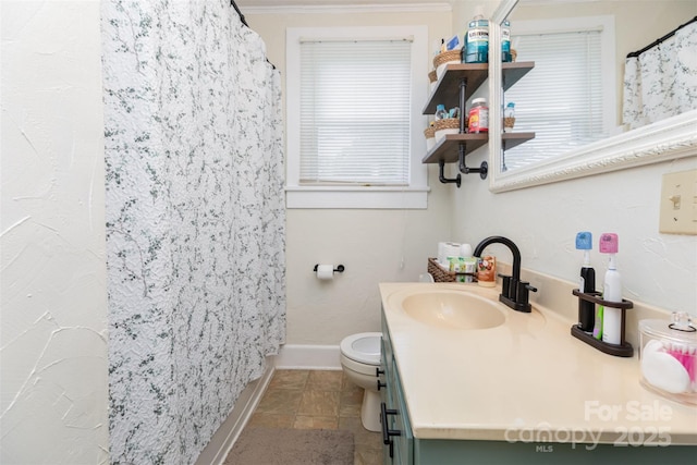 810 Maplewood Ave, Kannapolis, NC 28081 - full bathroom featuring vanity and curtained shower