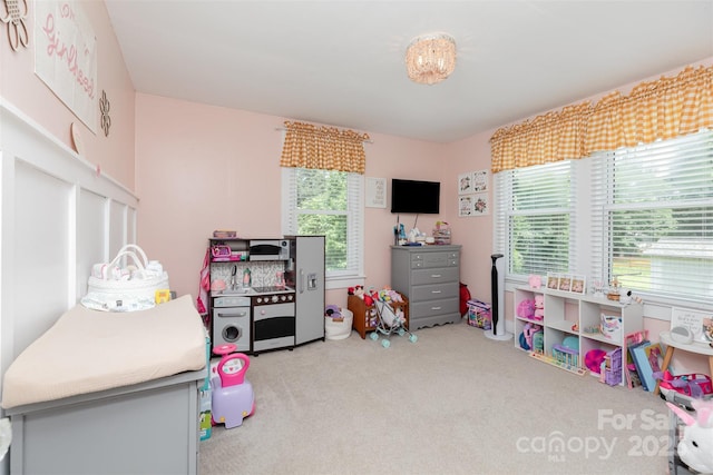 810 Maplewood Ave, Kannapolis, NC 28081 - recreation room featuring carpet flooring