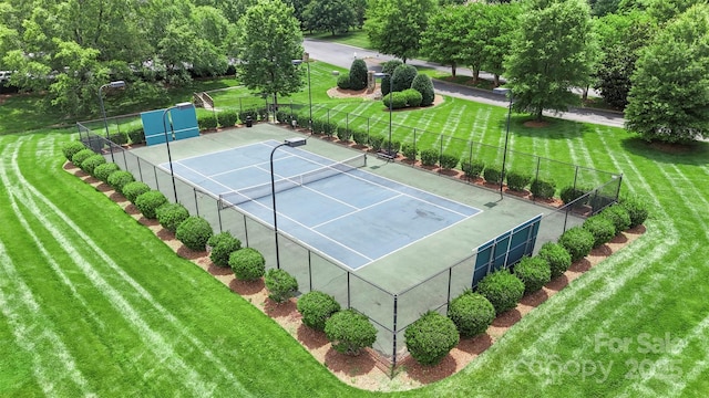 6006 Casswell Cir, Matthews, NC 28104 - view of tennis court