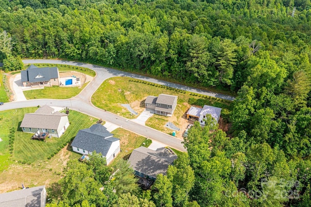 1214 Winter Pl SW, Lenoir, NC 28645 - aerial overview of property's location featuring nearby suburban area