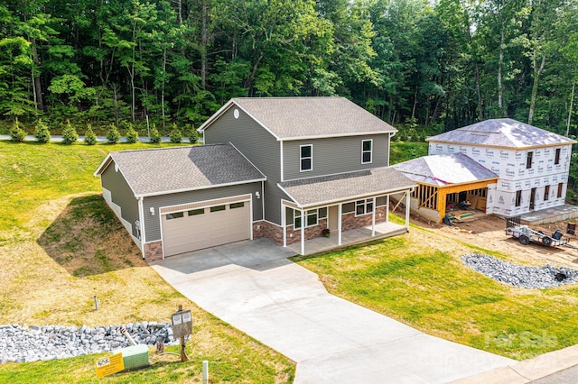 1214 Winter Pl SW, Lenoir, NC 28645 - view from above of property