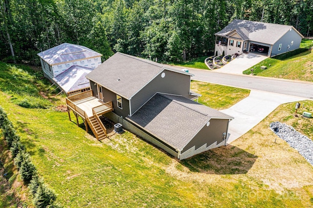 1214 Winter Pl SW, Lenoir, NC 28645 - view from above of property