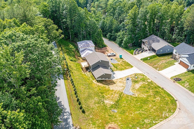 1214 Winter Pl SW, Lenoir, NC 28645 - aerial view of a heavily wooded area
