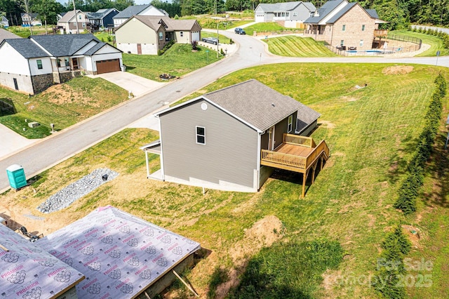 1214 Winter Pl SW, Lenoir, NC 28645 - aerial perspective of suburban area