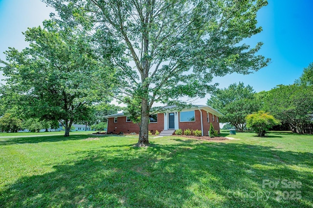 1696 Race Path Church Rd, Mooresboro, NC 28114 - view of grassy yard featuring entry steps