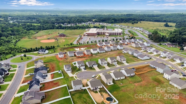 410 Apex Cir, Shelby, NC 28152 - aerial view of property's location with nearby suburban area and a forest