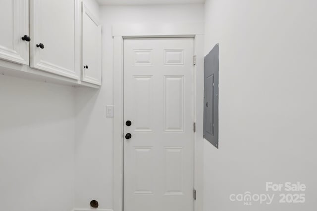 431 Pole Miller Ext, Brevard, NC 28712 - washroom featuring cabinet space and electric panel