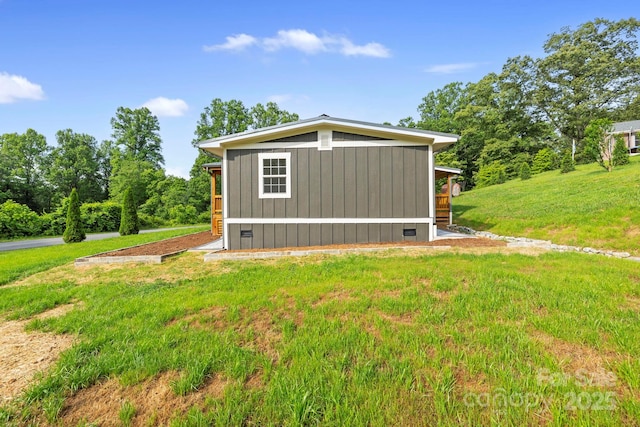 431 Pole Miller Ext, Brevard, NC 28712 - view of home's exterior featuring a yard