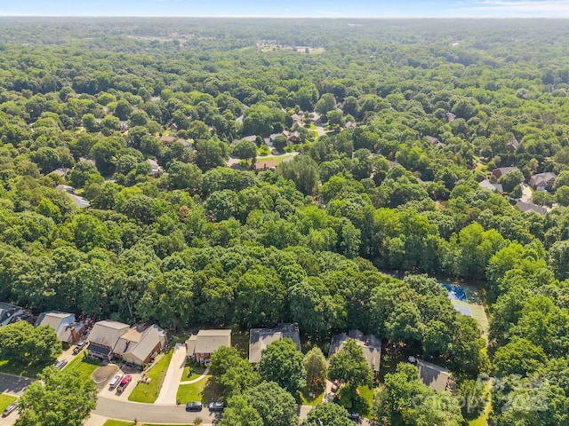 212 Foxfield Ln, Matthews, NC 28105 - drone / aerial view of a heavily wooded area