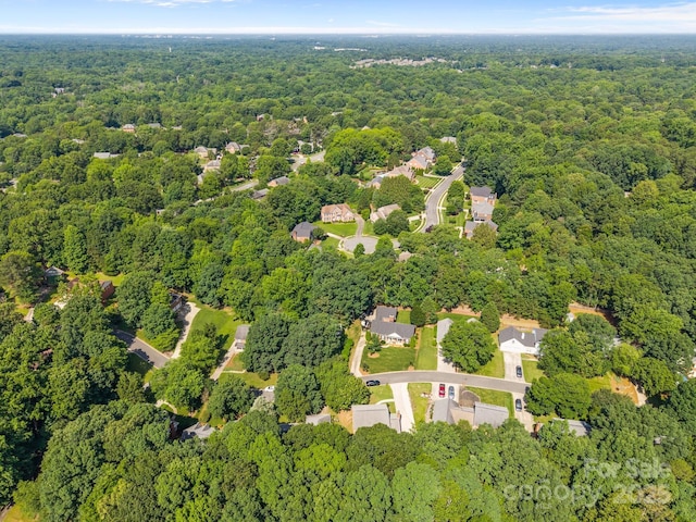 212 Foxfield Ln, Matthews, NC 28105 - drone / aerial view of a heavily wooded area