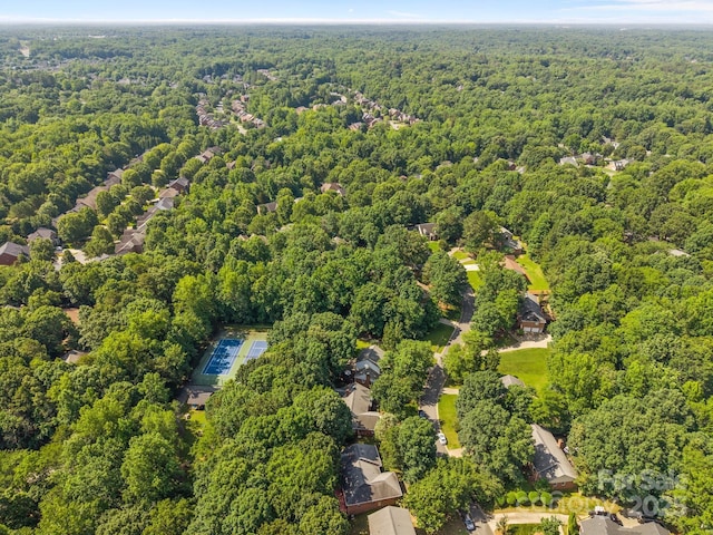 212 Foxfield Ln, Matthews, NC 28105 - drone / aerial view of a forest