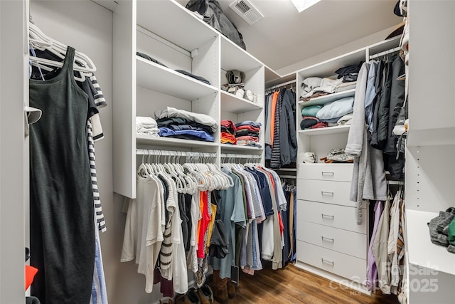 4107 Park S Station Blvd, Charlotte, NC 28210 - walk in closet with wood finished floors