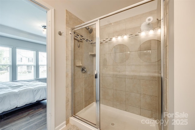 4107 Park S Station Blvd, Charlotte, NC 28210 - full bathroom with ensuite bath and a stall shower