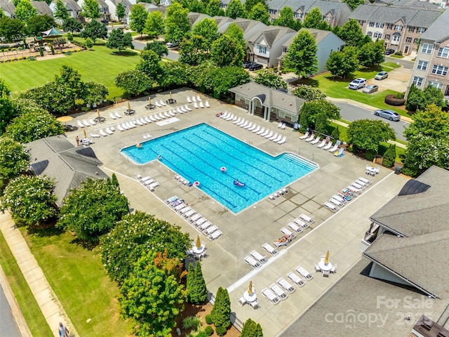 4107 Park S Station Blvd, Charlotte, NC 28210 - view of community pool