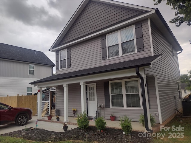 1017 W C St, Kannapolis, NC 28081 - view of front facade with a porch