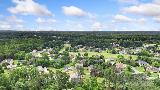 3222 Player Ct, Salisbury, NC 28144 - aerial view of residential area with a heavily wooded area