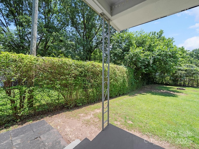 427 E 12th Ave, Gastonia, NC 28054 - fenced backyard with a patio