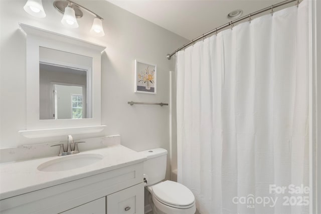 7627 Sarah Dr, Denver, NC 28037 - bathroom with vanity and toilet