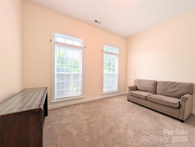 408 Presidio Dr, Rock Hill, SC 29732 - carpeted living area featuring baseboards