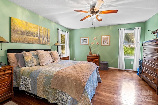 4 Orchard Pl, Weaverville, NC 28787 - bedroom with wood finished floors and ceiling fan