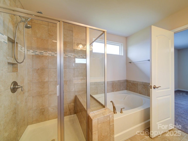 3009 Palm Dr, Fort Mill, SC 29715 - full bathroom featuring a bath and a stall shower