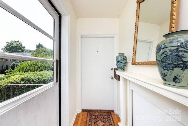 528 Wakefield Dr Unit A, Charlotte, NC 28209 - doorway with light wood-style floors