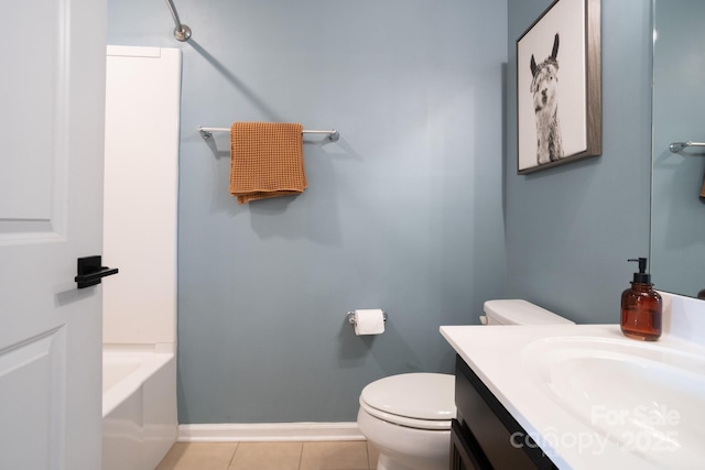 3537 Hornets Nest Way Unit 206, Charlotte, NC 28208 - full bathroom featuring vanity, a bathtub, tile patterned flooring, and a shower