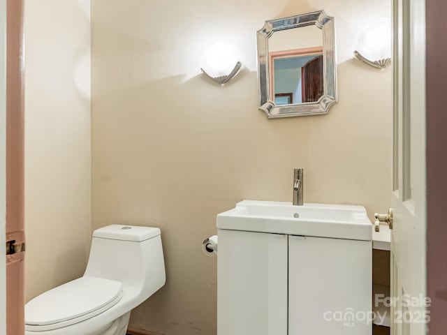3310 Windbluff Dr, Charlotte, NC 28277 - bathroom featuring vanity and toilet