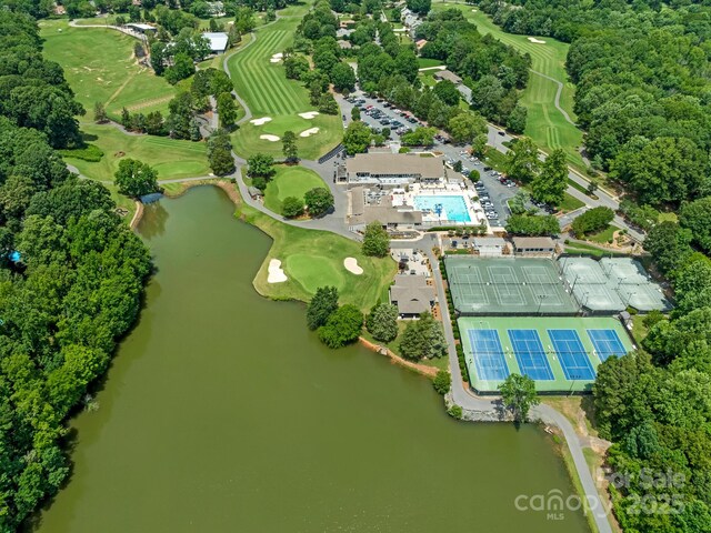 3310 Windbluff Dr, Charlotte, NC 28277 - view of property location featuring a large body of water and a golf course