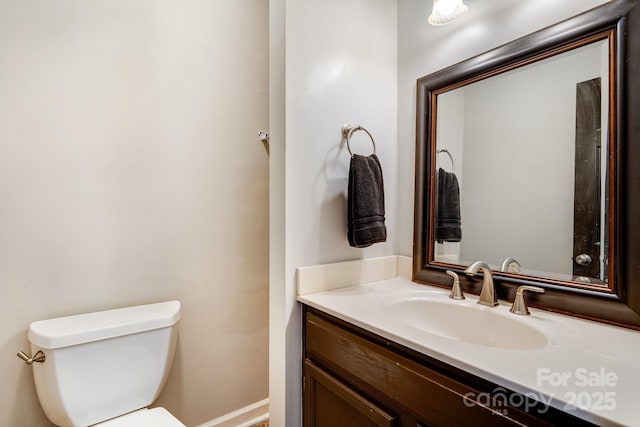 12 Eden Glen Rd, Black Mountain, NC 28711 - half bath featuring toilet and vanity