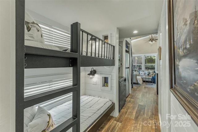 3095 Silversteen Rd, Lake Toxaway, NC 28747 - bedroom featuring wood finished floors and recessed lighting
