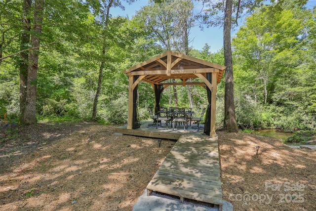 3095 Silversteen Rd, Lake Toxaway, NC 28747 - view of home's community featuring a gazebo