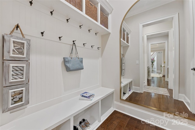 920 Terramore Dr, Waxhaw, NC 28173 - mudroom with dark wood-style floors