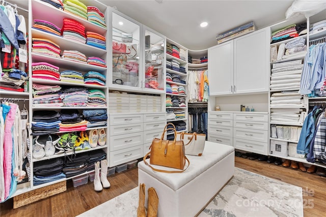 920 Terramore Dr, Waxhaw, NC 28173 - spacious closet featuring dark wood-style flooring