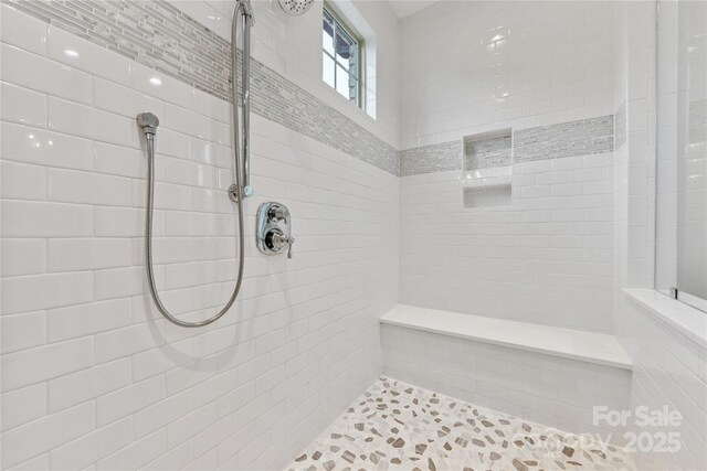 920 Terramore Dr, Waxhaw, NC 28173 - bathroom featuring a tile shower