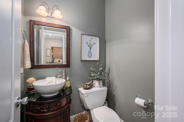 7988 Golf Course Dr N, Denver, NC 28037 - half bath with toilet and vanity