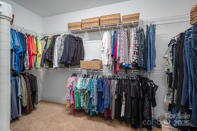 7988 Golf Course Dr N, Denver, NC 28037 - spacious closet with carpet flooring