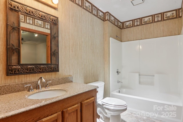 58 Oak Ter, Arden, NC 28704 - full bathroom featuring vanity and shower / bathtub combination