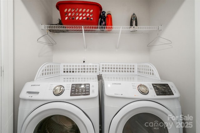 1343 Kent Downs Ave SW, Concord, NC 28027 - laundry area featuring washer and clothes dryer