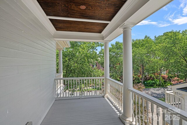 202 Caldwell Ln, Davidson, NC 28036 - view of porch