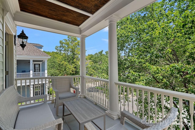 202 Caldwell Ln, Davidson, NC 28036 - view of balcony