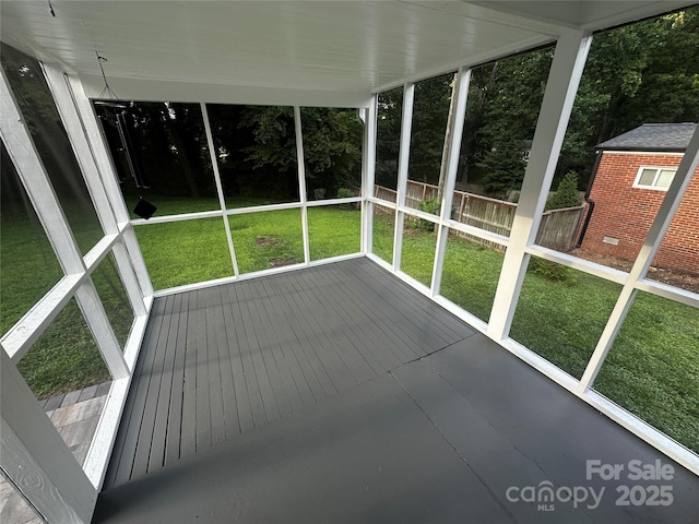 2115 Arnold Dr, Charlotte, NC 28205 - view of unfurnished sunroom