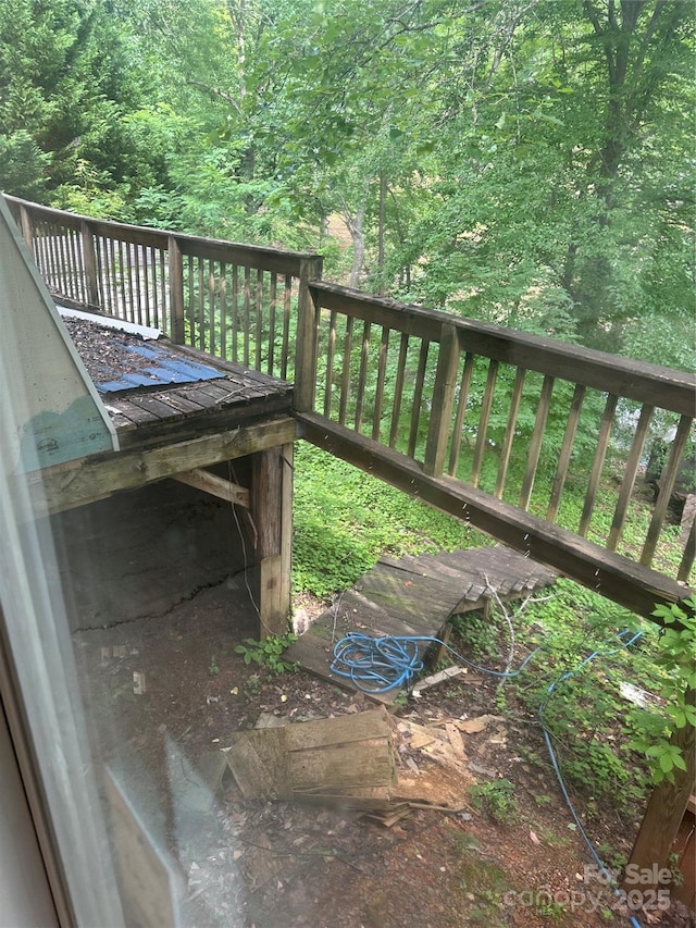 177 Mountain View Ln, Troy, NC 27371 - view of deck
