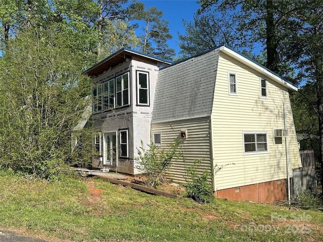 177 Mountain View Ln, Troy, NC 27371 - view of property exterior featuring roof with shingles