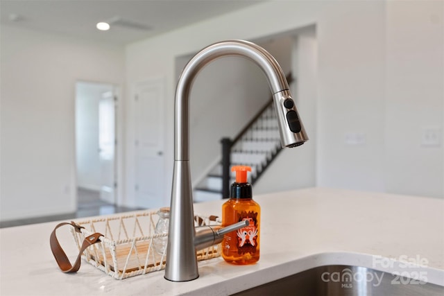117 Carmine Ct, Troutman, NC 28166 - kitchen view of light countertops