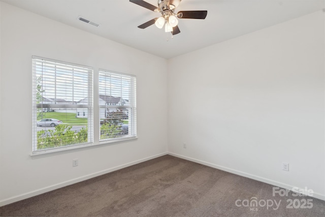 117 Carmine Ct, Troutman, NC 28166 - unfurnished room with carpet flooring and a ceiling fan