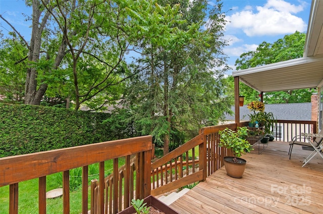 141 Elkwood Ave, Asheville, NC 28804 - view of deck